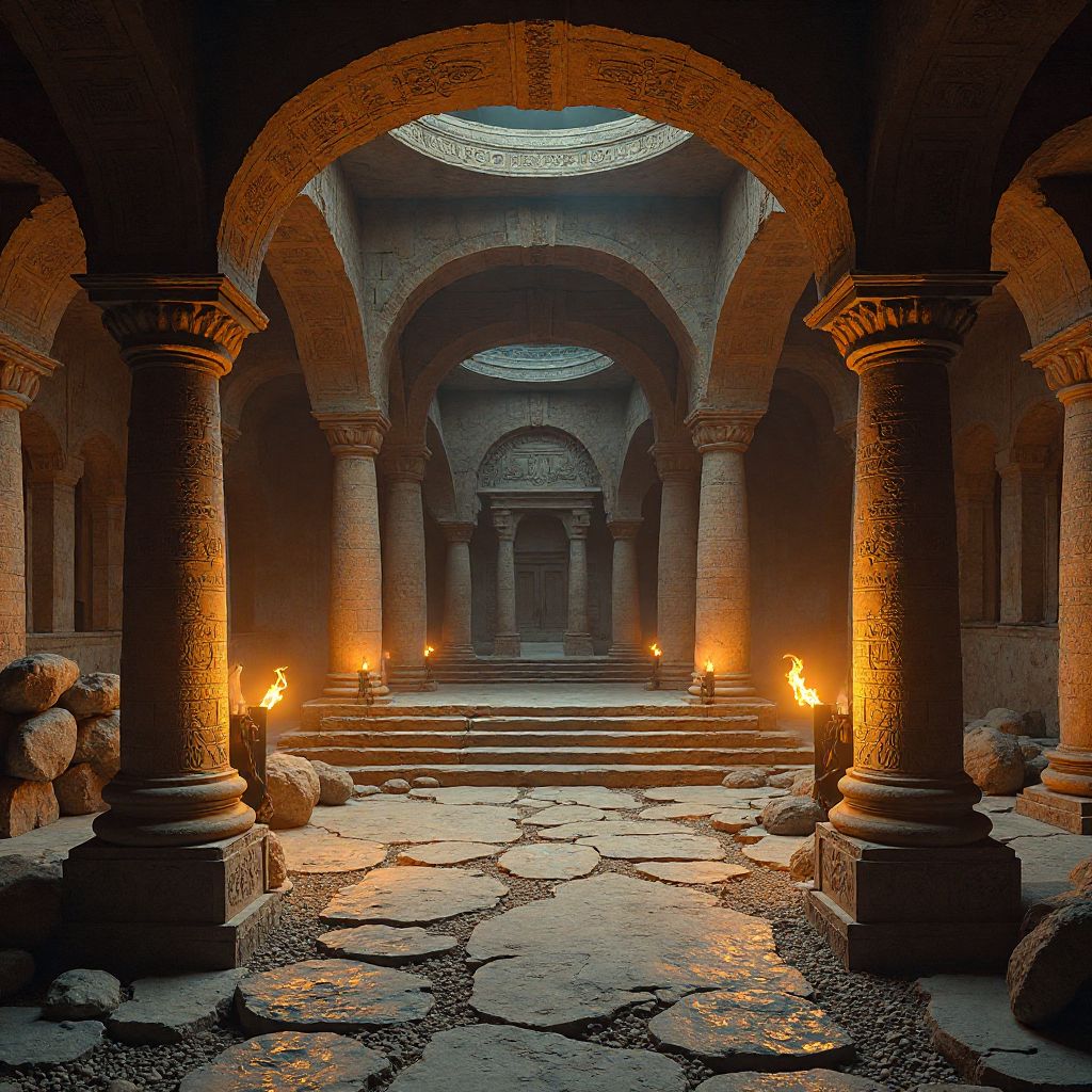 Ancient Temple Mystery Room