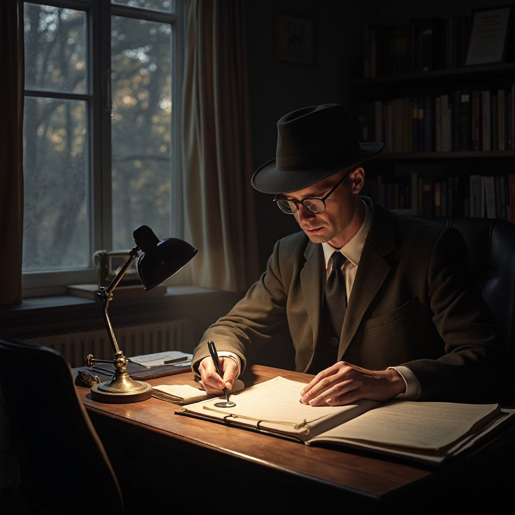 Detective Noir Office Room