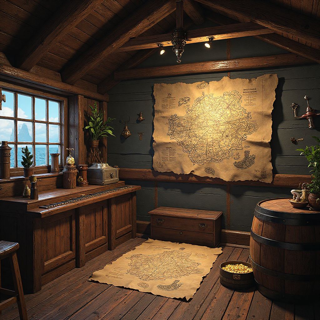 Pirate Treasure Adventure Room